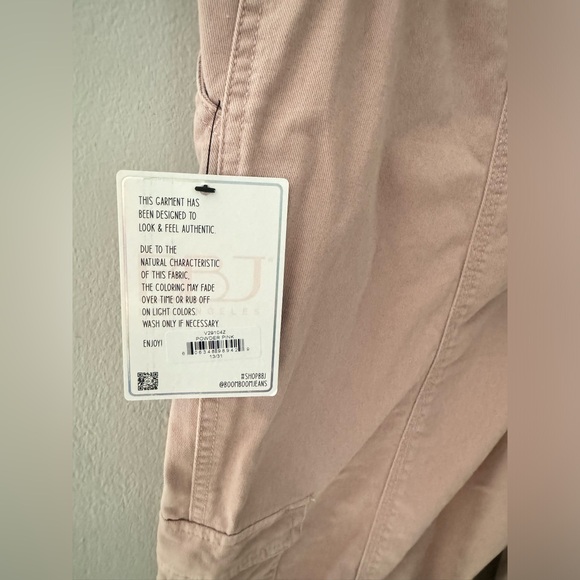 Pink cargo pants Size 13 and length 31" - Picture 7 of 8